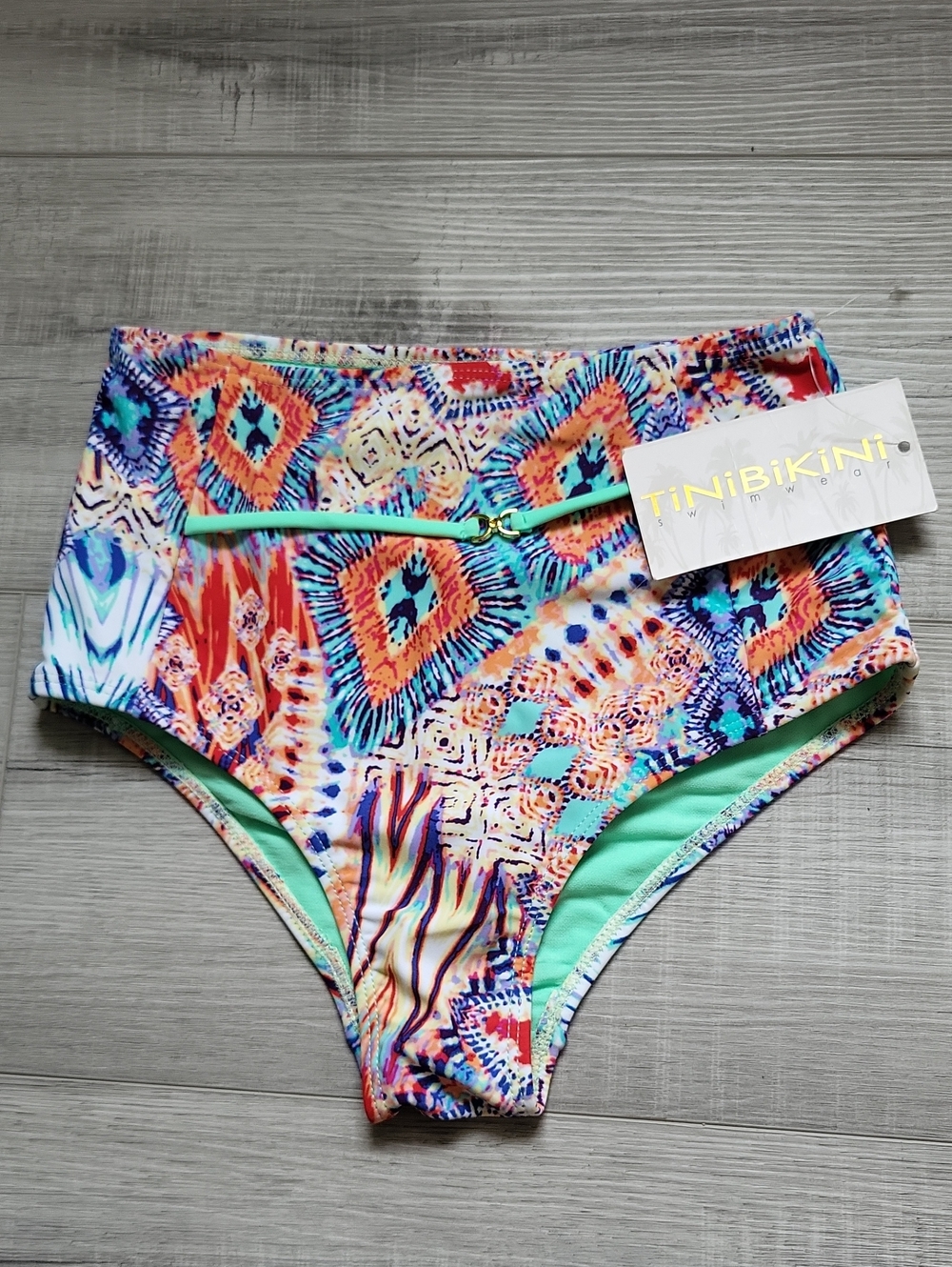 Tinibikini high waist bikini bottoms